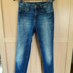 Mavi Skinny Jeans Hi Rise